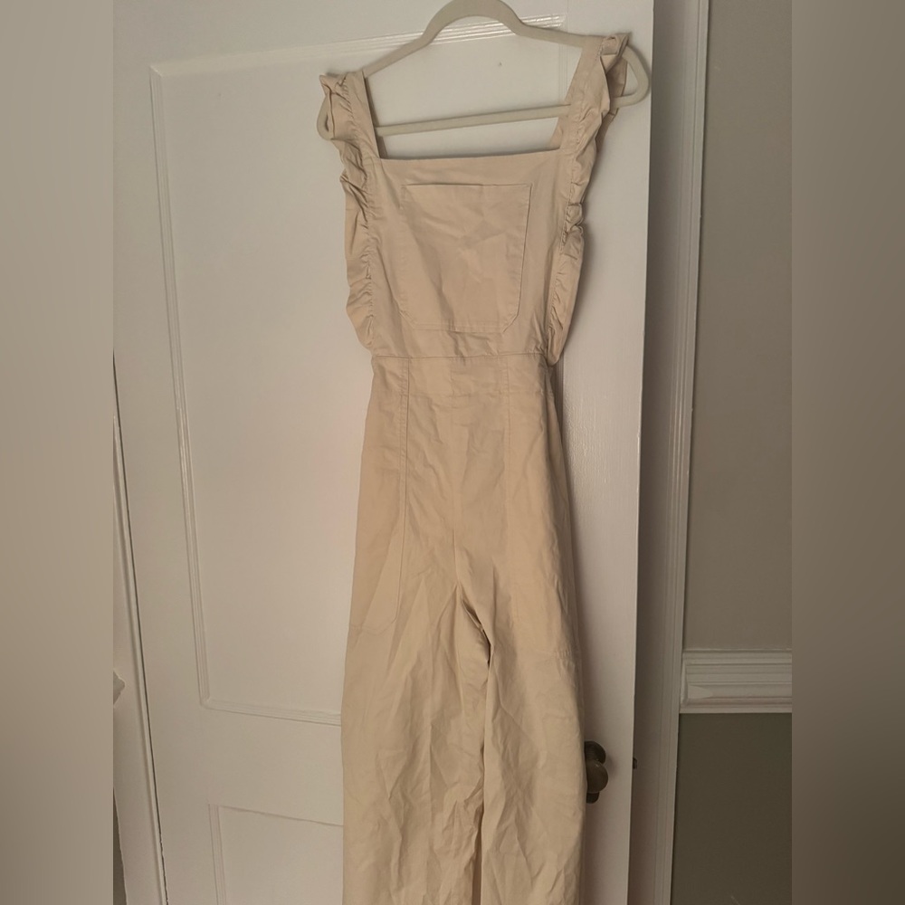 Mattel Beige and Blue Striped Garment